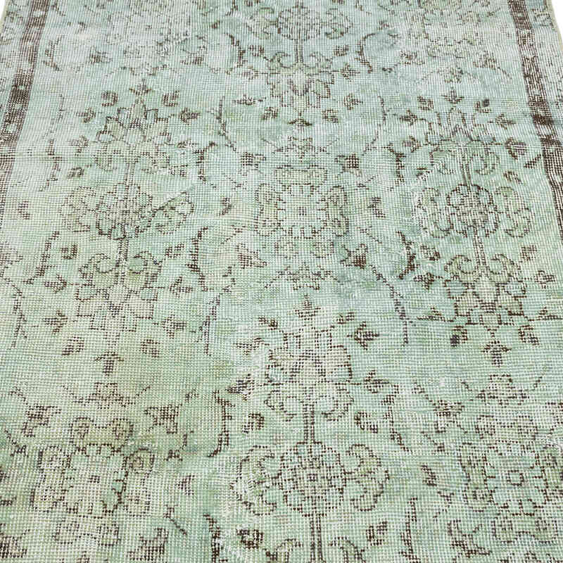 Over-dyed Vintage Hand-Knotted Turkish Rug - 3' 3" x 6' 8" (39" x 80") - K0080369