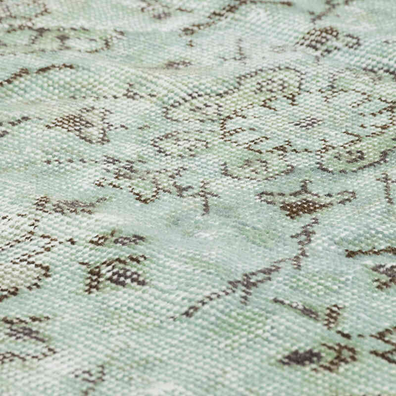 Over-dyed Vintage Hand-Knotted Turkish Rug - 3' 3" x 6' 8" (39" x 80") - K0080369