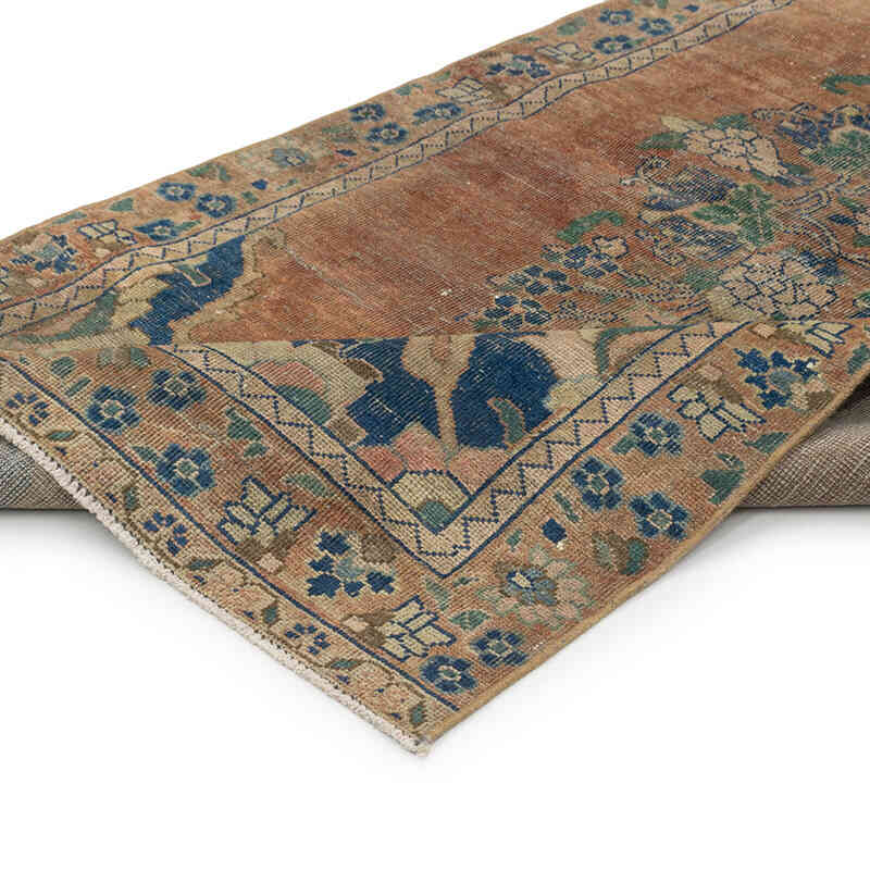 Vintage Turkish Hand-Knotted Rug - 4'  x 7' 2" (48" x 86") - K0080370