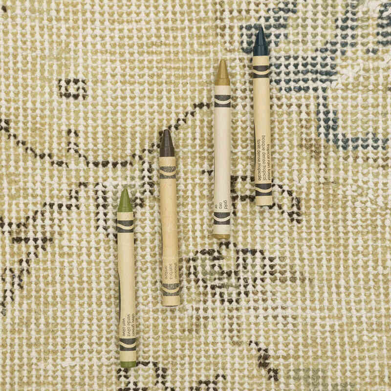 Alfombra Vintage Turca Anudada a Mano - 127 cm x 224 cm - K0080377
