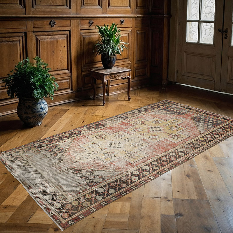 El Dokuma Vintage Hali - 122 cm x 230 cm - K0080384