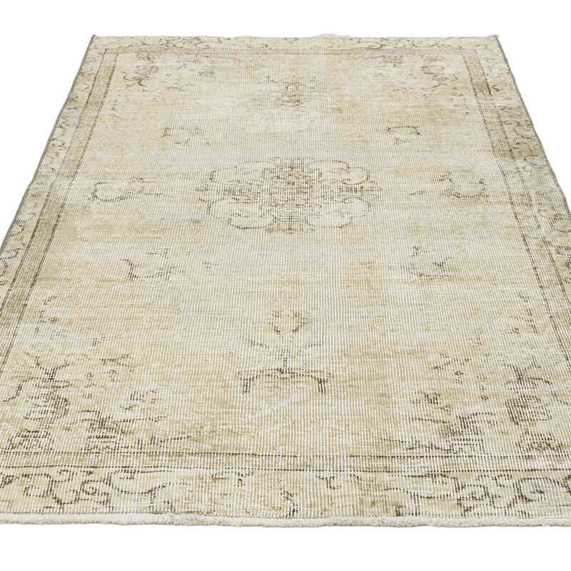 Vintage Turkish Hand-Knotted Rug - 3' 5" x 6' 2" (41" x 74") - K0080386