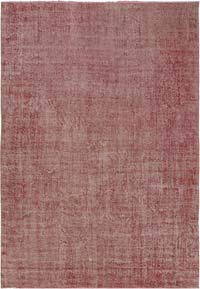 Over-dyed Vintage Hand-Knotted Turkish Rug - 6'  x 8' 6" (72" x 102")
