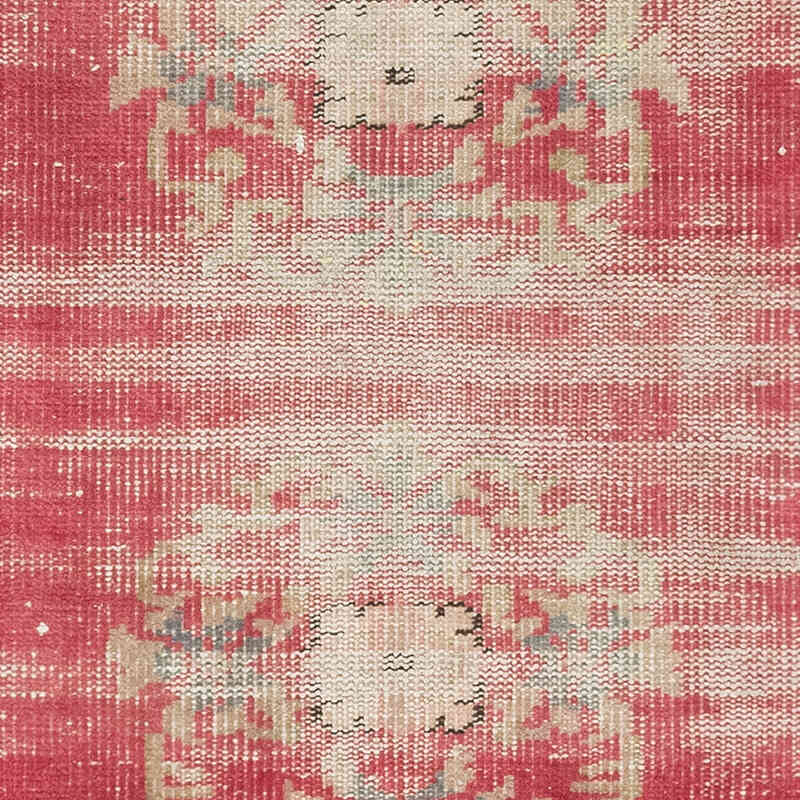 Alfombra Vintage Turca Anudada a Mano - 73 cm x 137 cm - K0080395