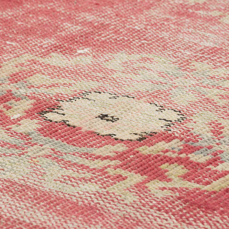 Alfombra Vintage Turca Anudada a Mano - 73 cm x 137 cm - K0080395
