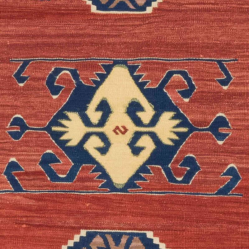 Yeni Kök Boya El Dokuma Kilim - 113 cm x 171 cm - K0080397