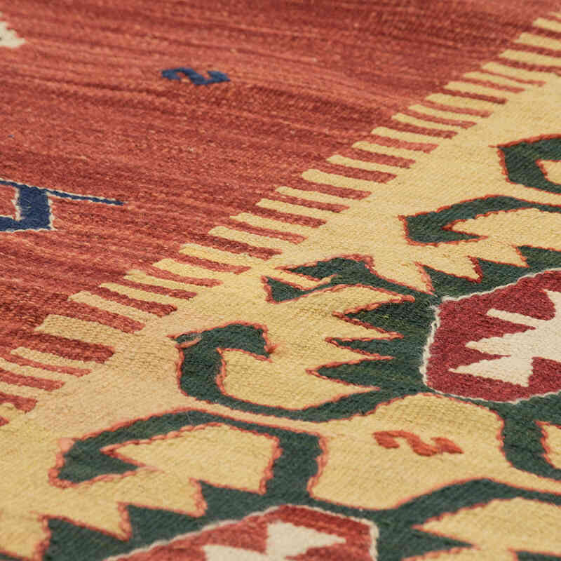 Yeni Kök Boya El Dokuma Kilim - 113 cm x 171 cm - K0080397