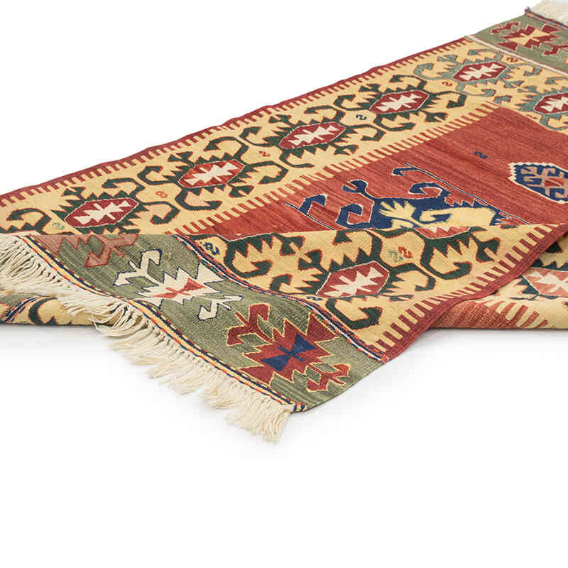 Yeni Kök Boya El Dokuma Kilim - 113 cm x 171 cm - K0080397