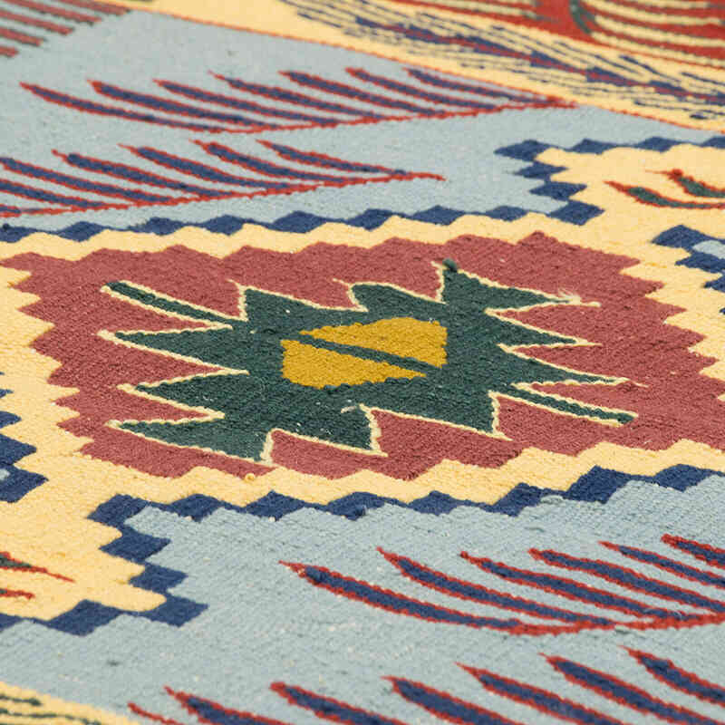 New Handwoven Turkish Kilim Rug - 3' 9" x 5' 7" (45" x 67") - K0080398