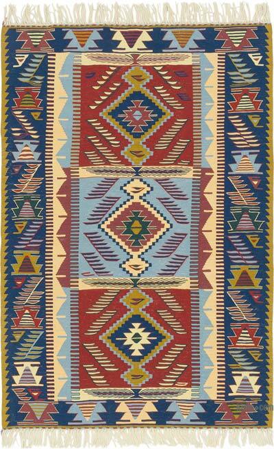 Nueva Alfombra Turca Kilim - 115 cm x 171 cm