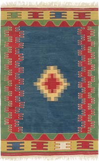 Yeni El Dokuma Türk Kilimi - 115 cm x 177 cm