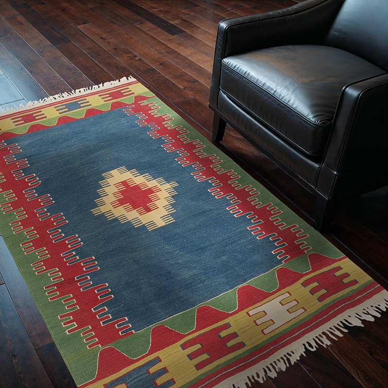 Yeni El Dokuma Türk Kilimi - 115 cm x 177 cm - K0080399