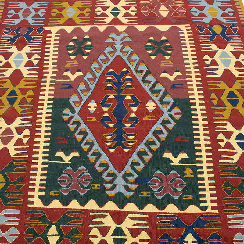 Nueva Alfombra Turca Kilim - 120 cm x 156 cm - K0080401
