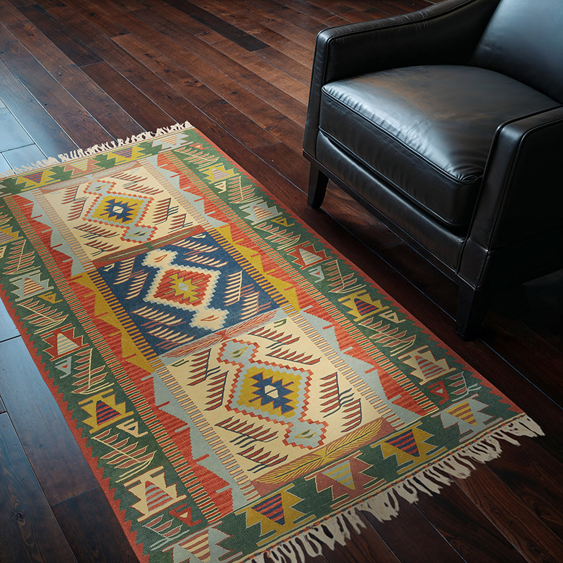 Yeni El Dokuma Türk Kilimi - 117 cm x 174 cm - K0080402