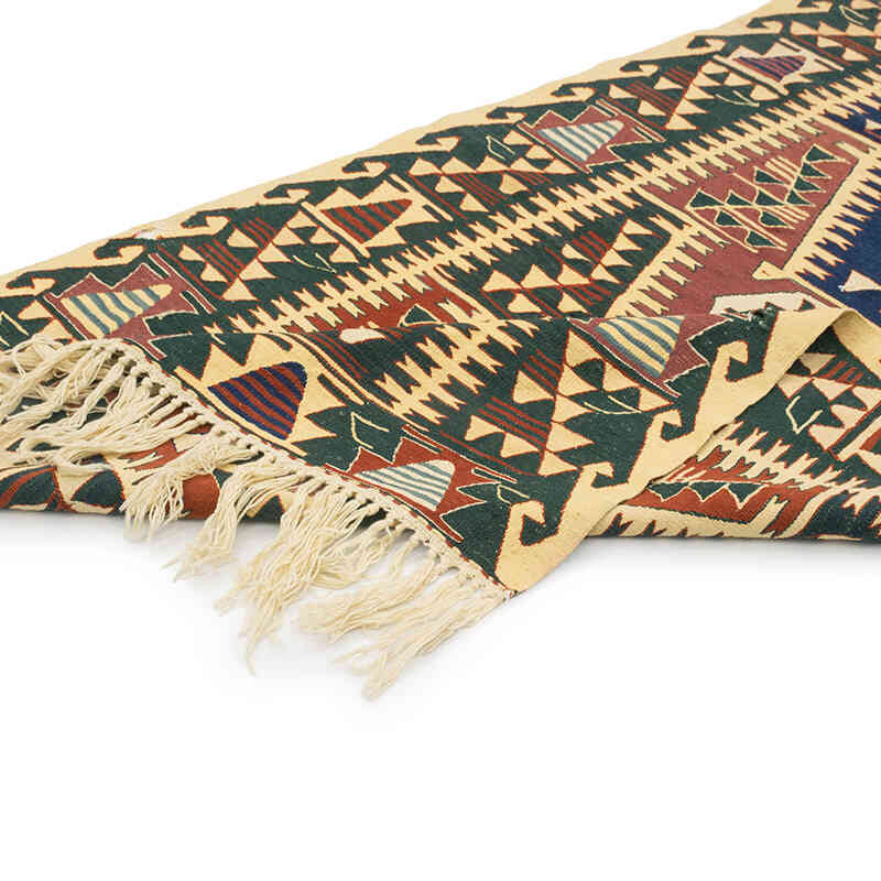 Nueva Alfombra Turca Kilim - 115 cm x 175 cm - K0080404