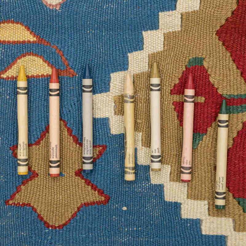 Nueva Alfombra Turca Kilim - 108 cm x 160 cm - K0080405