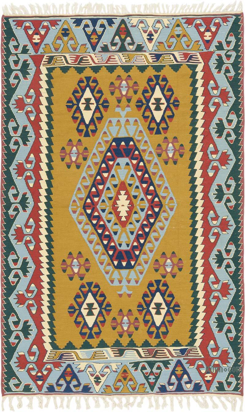 Nueva Alfombra Turca Kilim - 140 cm x 223 cm - K0080406