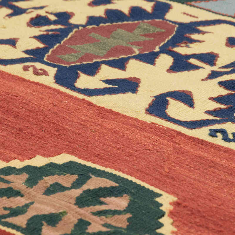 New Handwoven Turkish Kilim Rug - 3' 9" x 5' 7" (45" x 67") - K0080408
