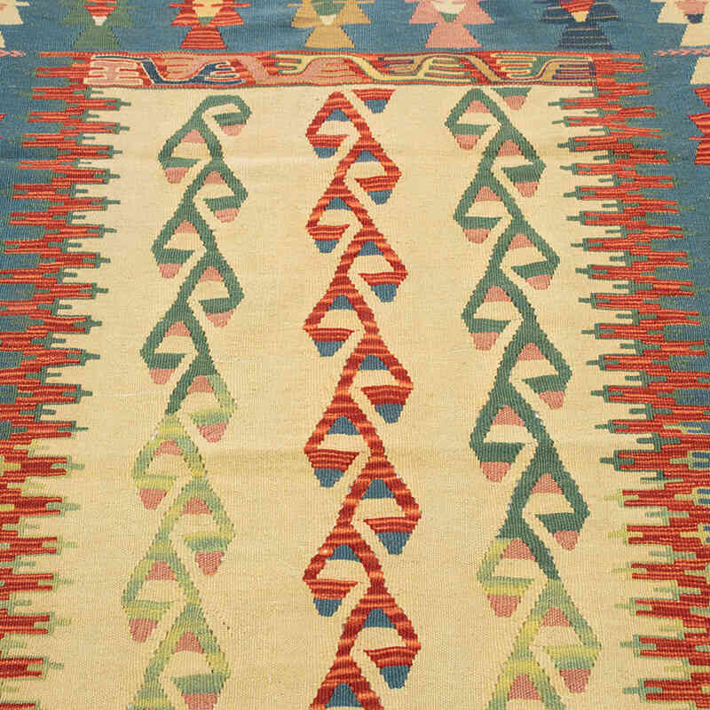 Nueva Alfombra Turca Kilim - 113 cm x 164 cm - K0080411