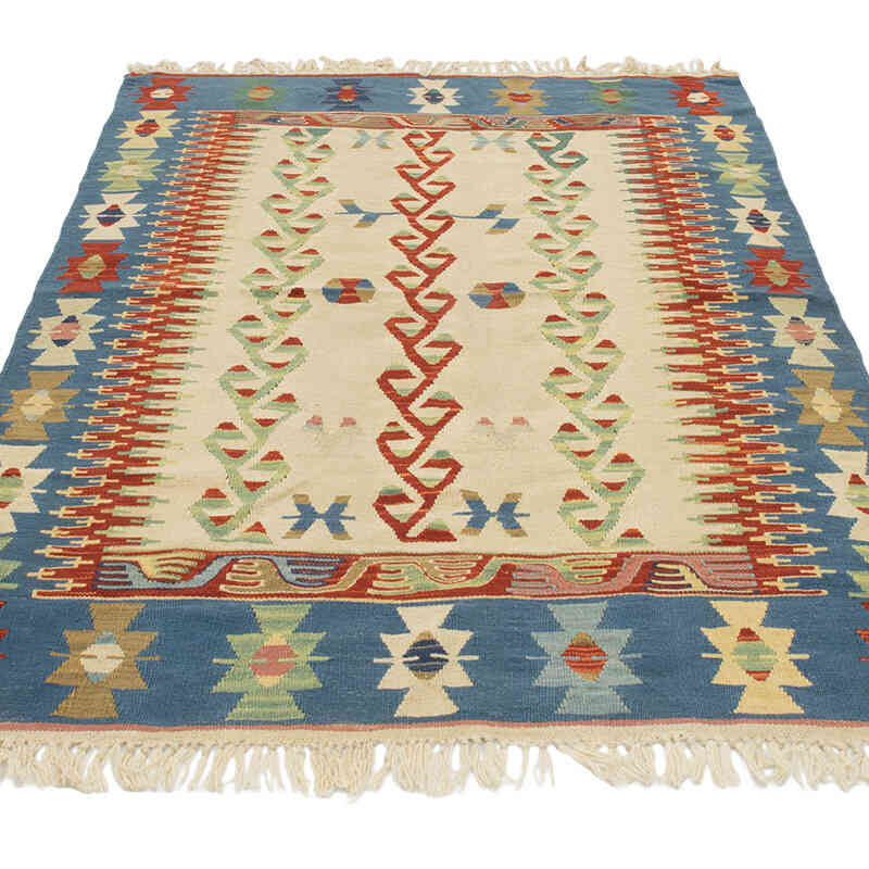 Nueva Alfombra Turca Kilim - 119 cm x 184 cm - K0080413