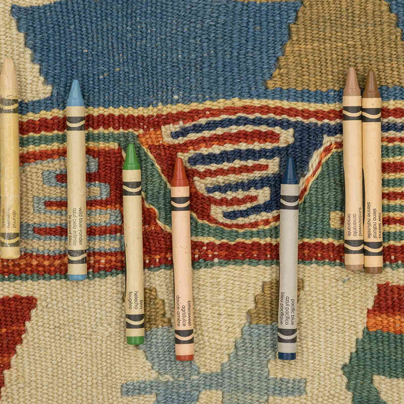 Nueva Alfombra Turca Kilim - 119 cm x 184 cm - K0080413