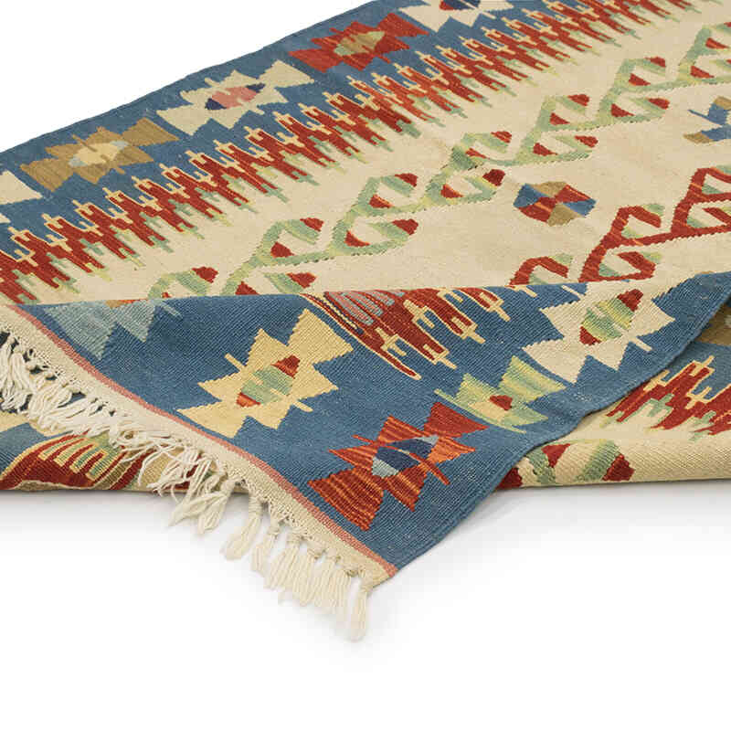 Nueva Alfombra Turca Kilim - 119 cm x 184 cm - K0080413