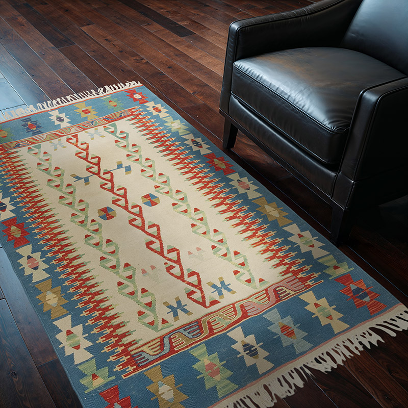 Nueva Alfombra Turca Kilim - 119 cm x 184 cm - K0080413