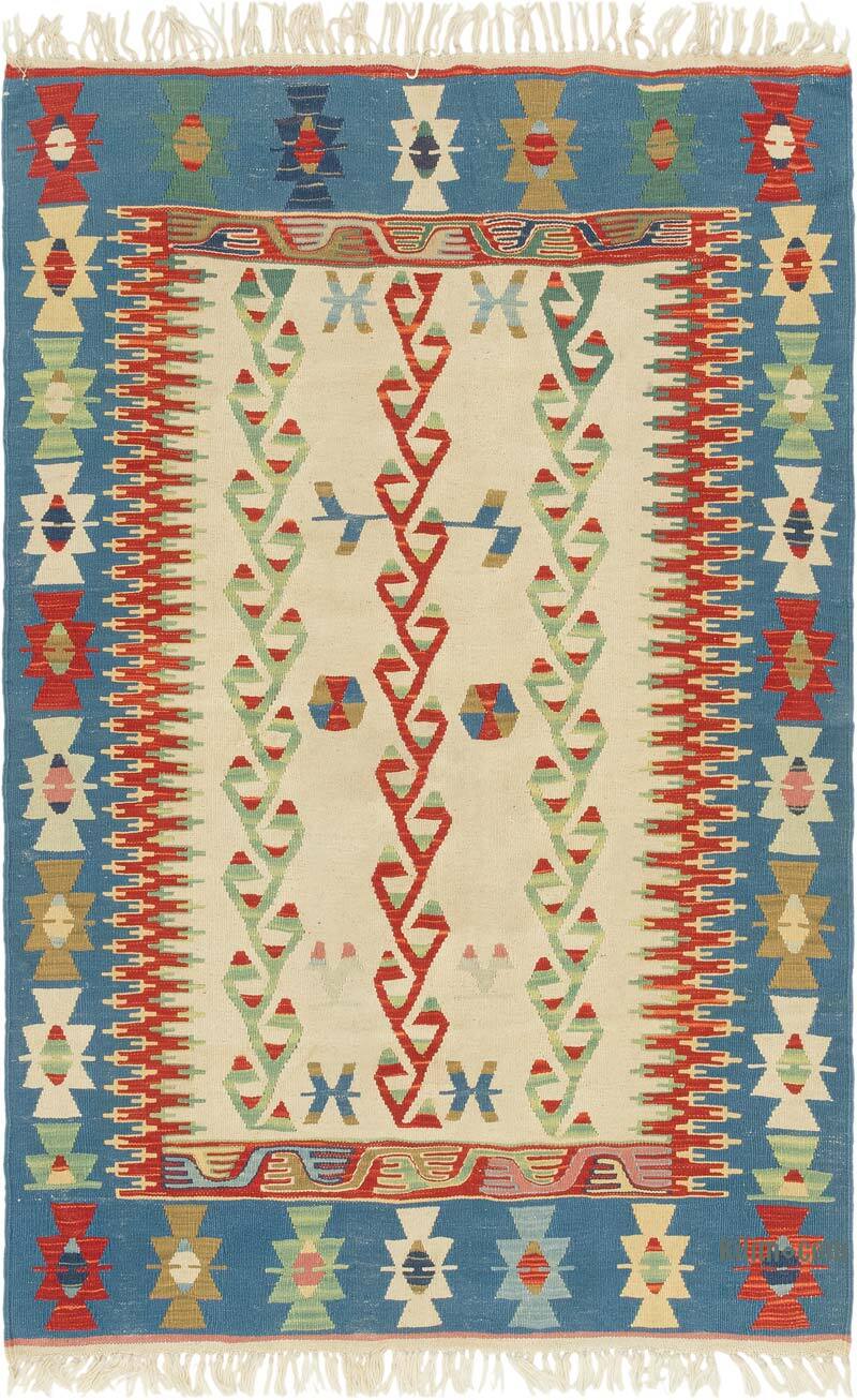 Nueva Alfombra Turca Kilim - 119 cm x 184 cm - K0080413