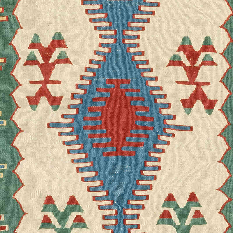 Nueva Alfombra Turca Kilim - 121 cm x 184 cm - K0080417