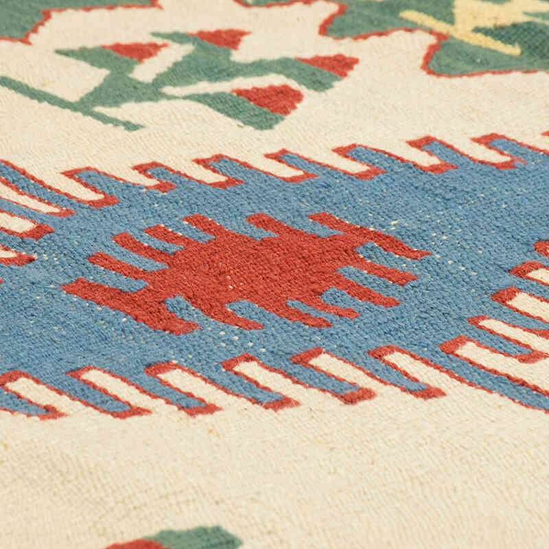 Nueva Alfombra Turca Kilim - 121 cm x 184 cm - K0080417