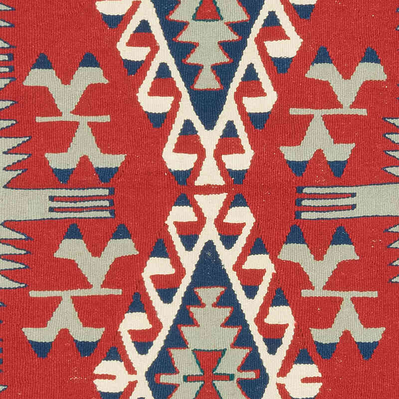 Nueva Alfombra Turca Kilim - 111 cm x 166 cm - K0080418