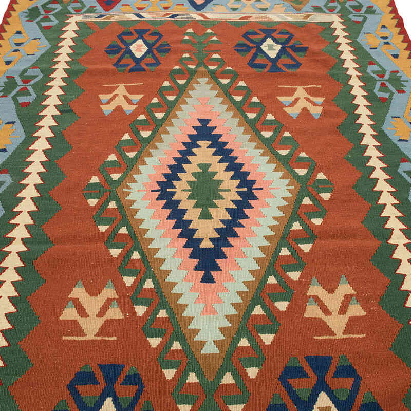 Nueva Alfombra Turca Kilim - 140 cm x 227 cm - K0080419