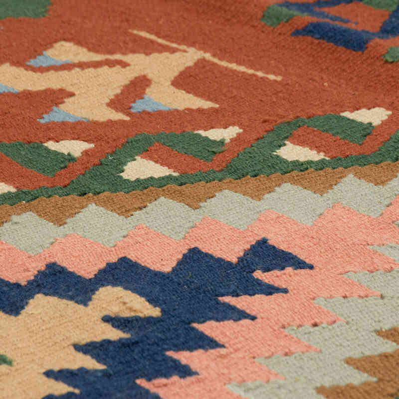 Nueva Alfombra Turca Kilim - 140 cm x 227 cm - K0080419