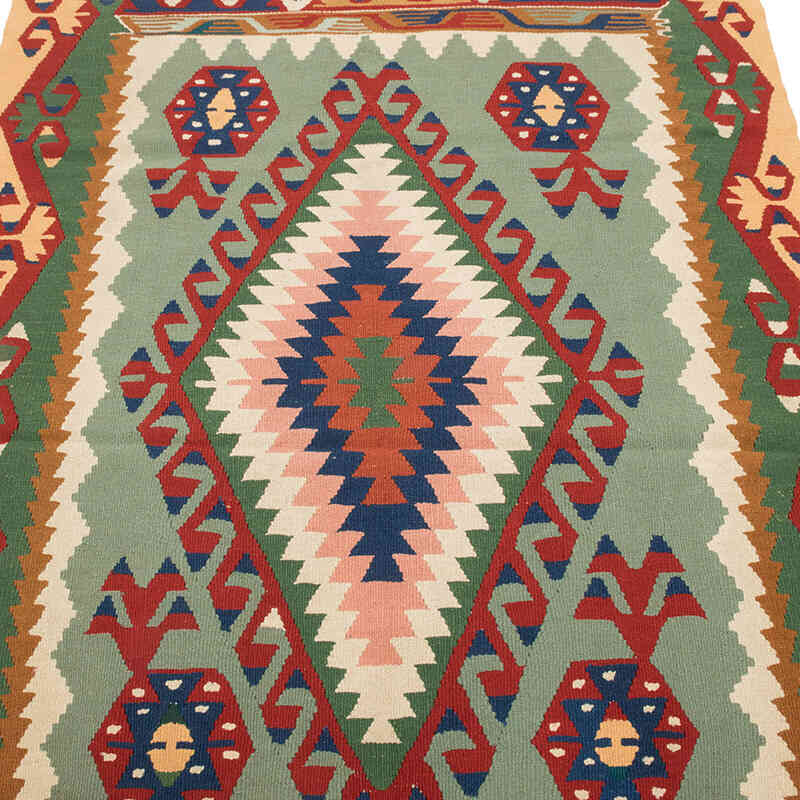 Yeni Kök Boya El Dokuma Kilim - 122 cm x 183 cm - K0080420