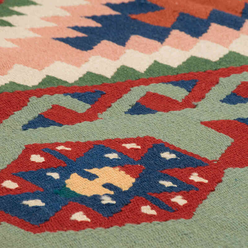 Yeni Kök Boya El Dokuma Kilim - 122 cm x 183 cm - K0080420
