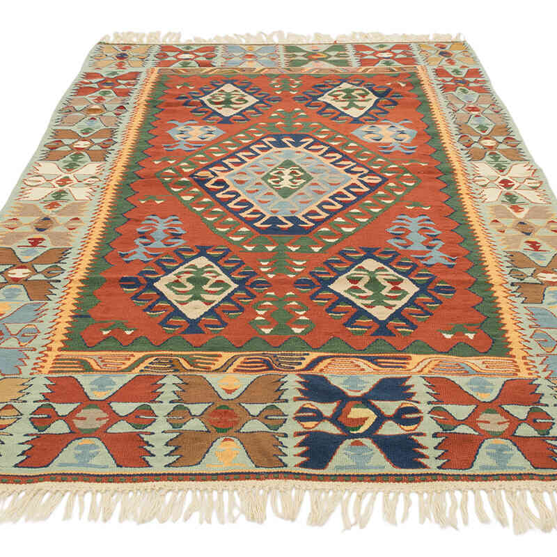 Nueva Alfombra Turca Kilim - 145 cm x 230 cm - K0080421