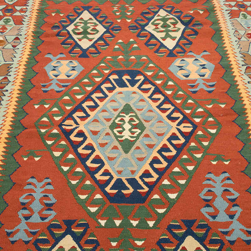 Nueva Alfombra Turca Kilim - 145 cm x 230 cm - K0080421