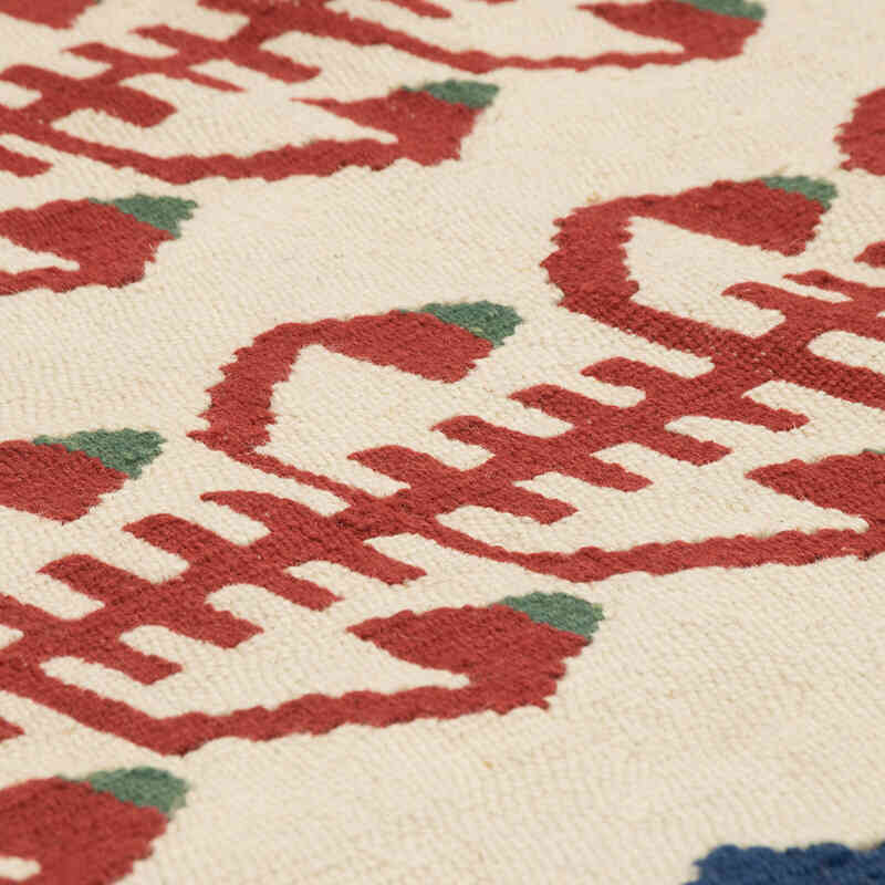 New Handwoven Turkish Kilim Rug - 3' 11" x 5' 10" (47" x 70") - K0080423