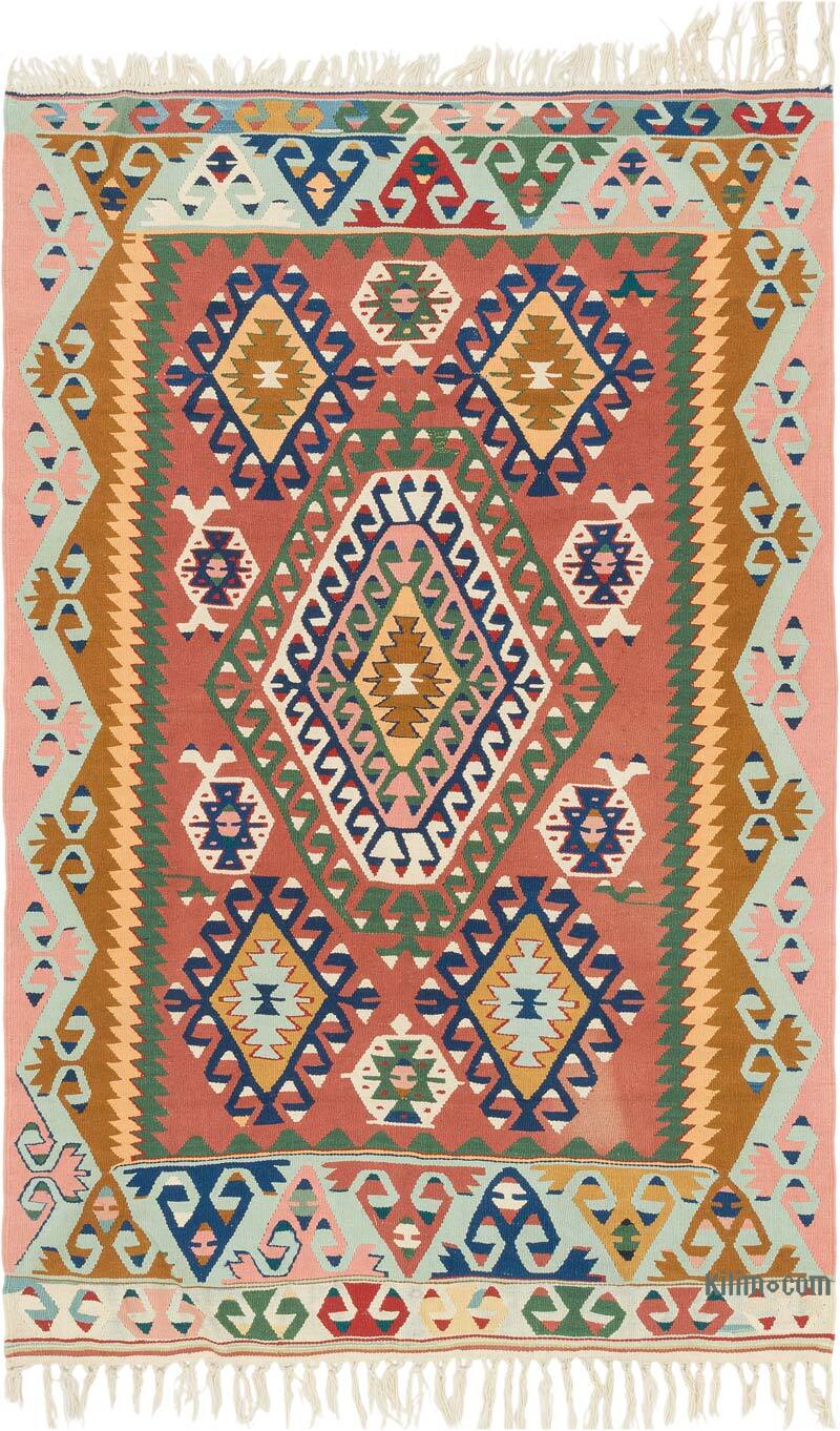 Yeni Kök Boya El Dokuma Kilim - 146 cm x 221 cm - K0080424