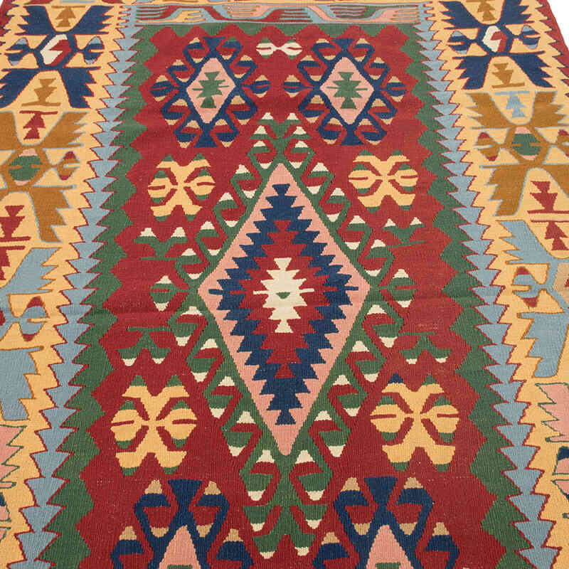 Nueva Alfombra Turca Kilim - 130 cm x 226 cm - K0080426