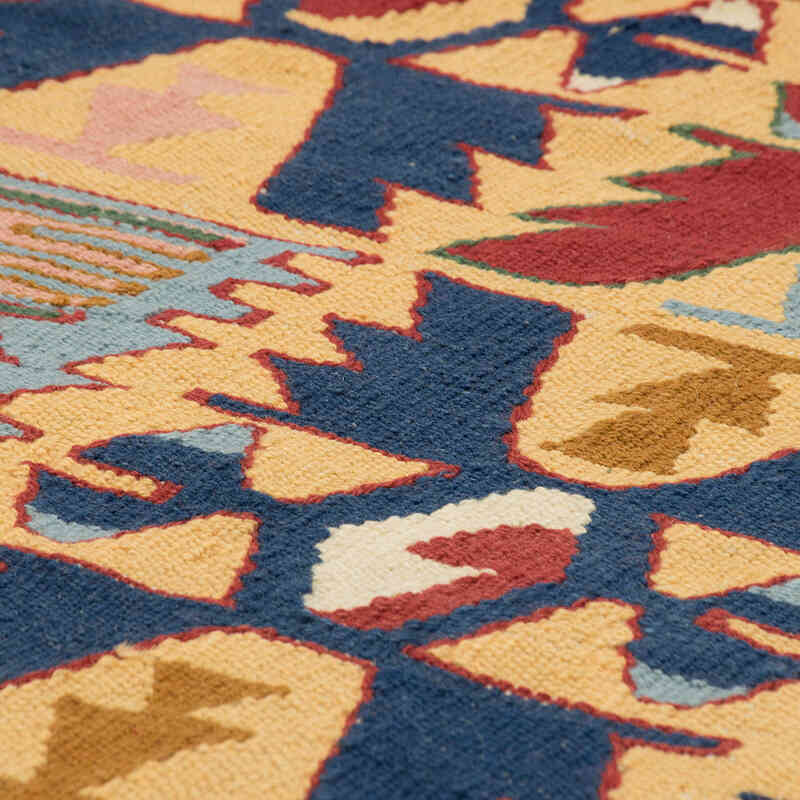 Nueva Alfombra Turca Kilim - 130 cm x 226 cm - K0080426