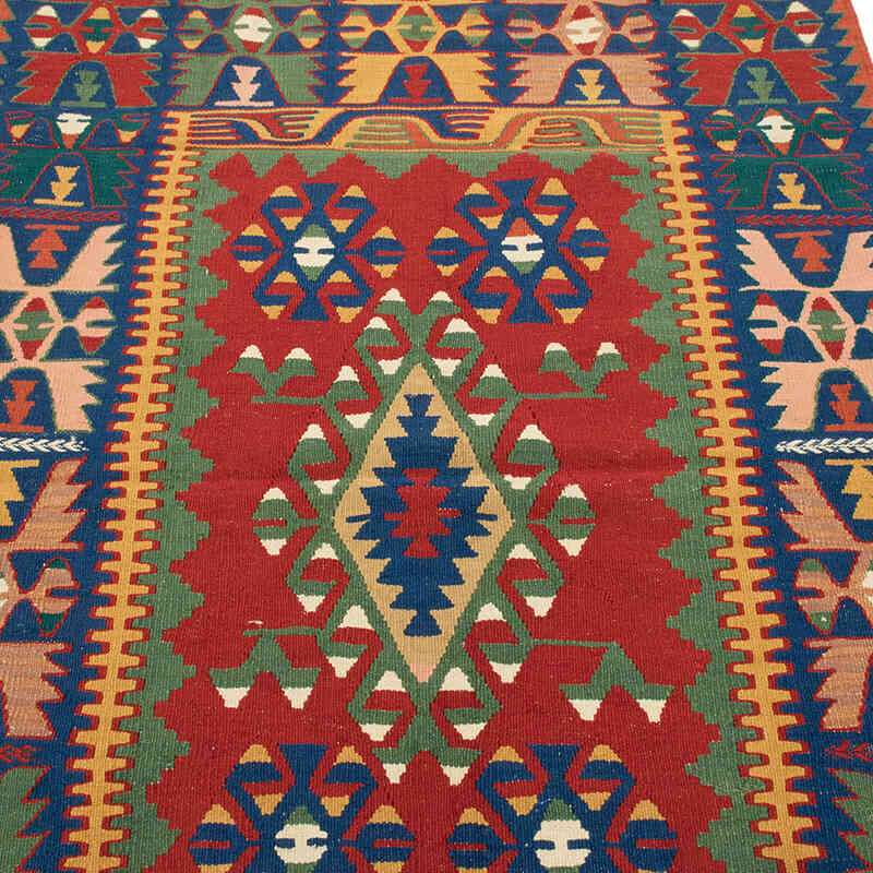 Yeni Kök Boya El Dokuma Kilim - 119 cm x 170 cm - K0080428