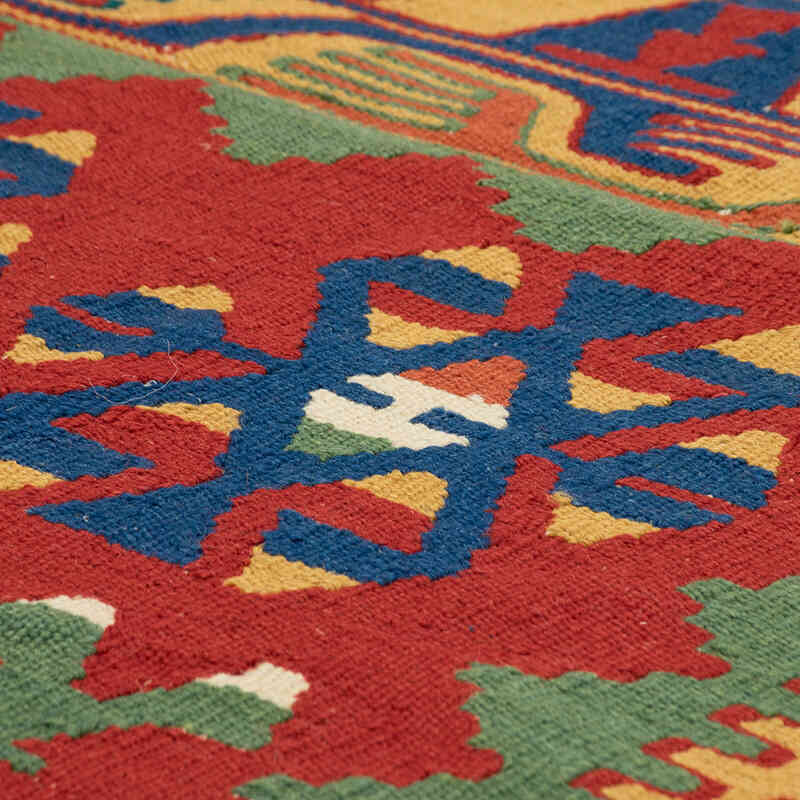 Yeni Kök Boya El Dokuma Kilim - 119 cm x 170 cm - K0080428
