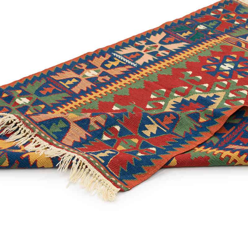 Yeni Kök Boya El Dokuma Kilim - 119 cm x 170 cm - K0080428