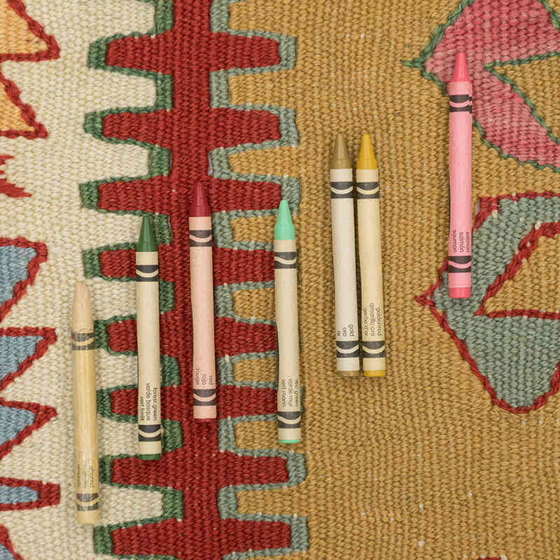 Nueva Alfombra Turca Kilim - 113 cm x 180 cm - K0080434