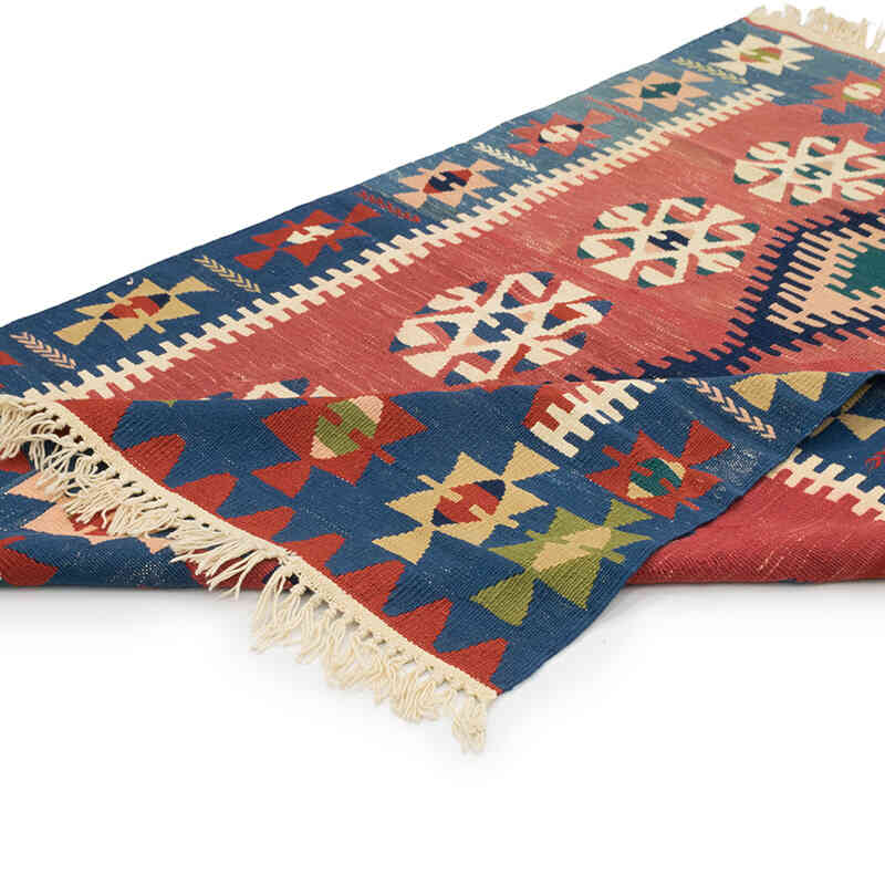 Yeni Kök Boya El Dokuma Kilim - 120 cm x 170 cm - K0080435