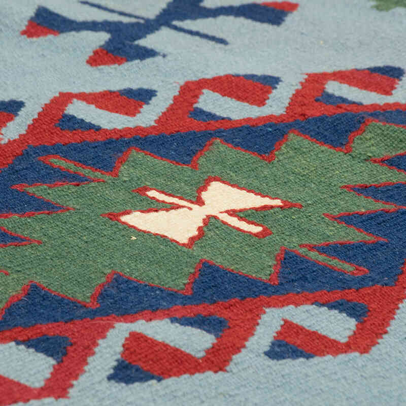 New Handwoven Turkish Kilim Rug - 4' 2" x 5' 11" (50" x 71") - K0080437