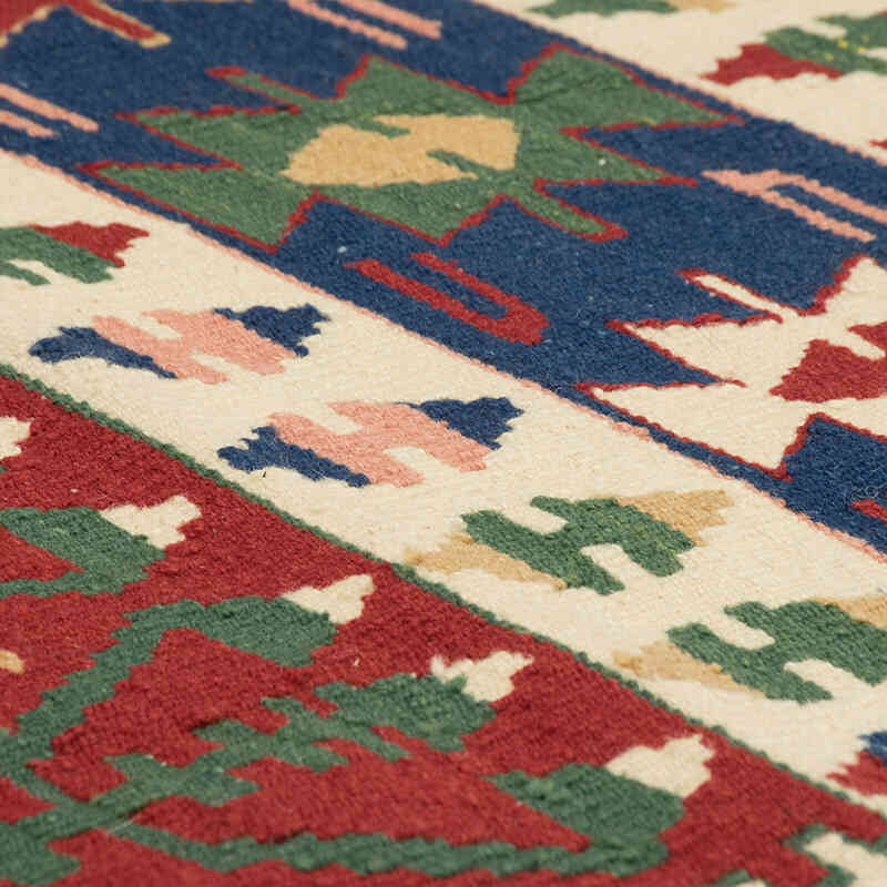 Nueva Alfombra Turca Kilim - 121 cm x 168 cm - K0080438