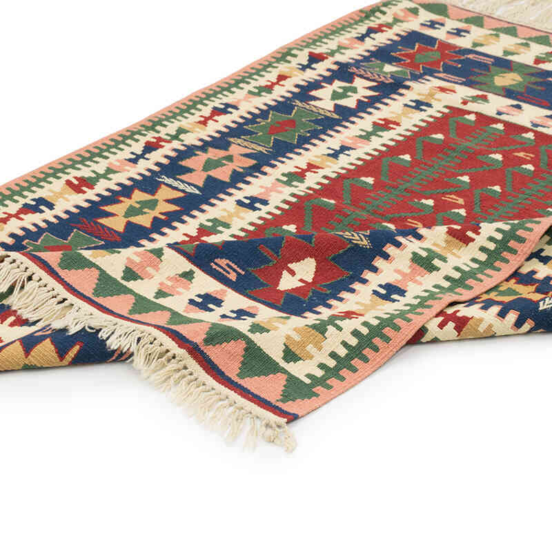 Nueva Alfombra Turca Kilim - 121 cm x 168 cm - K0080438