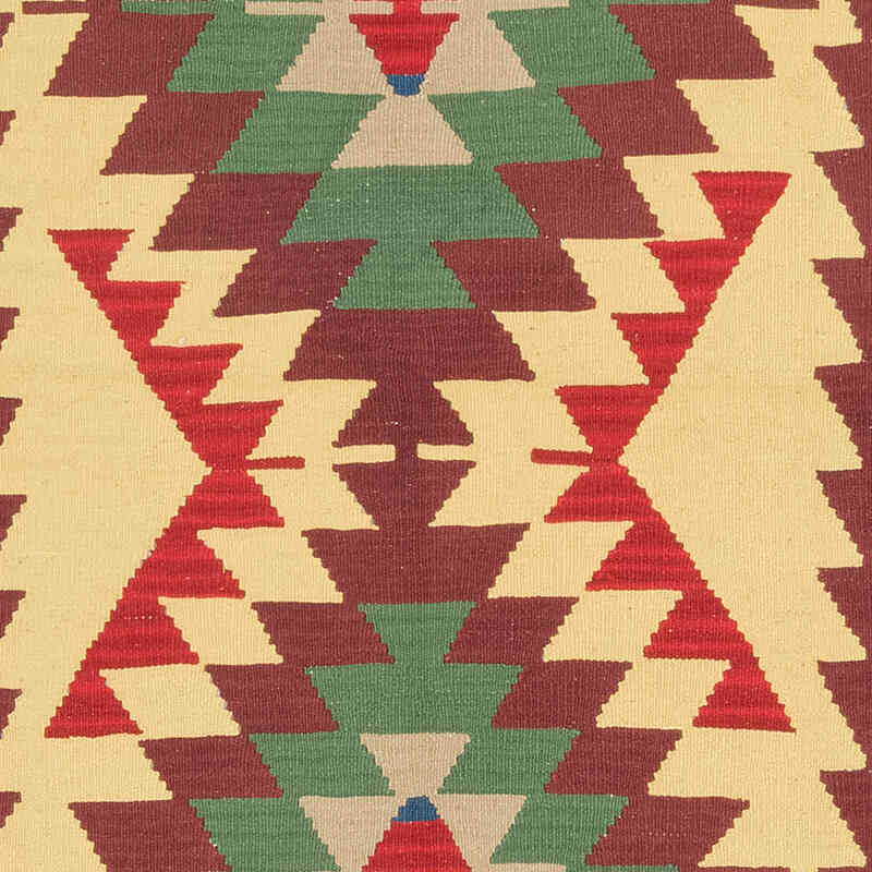 New Handwoven Turkish Kilim Rug - 3' 9" x 5' 7" (45" x 67") - K0080439